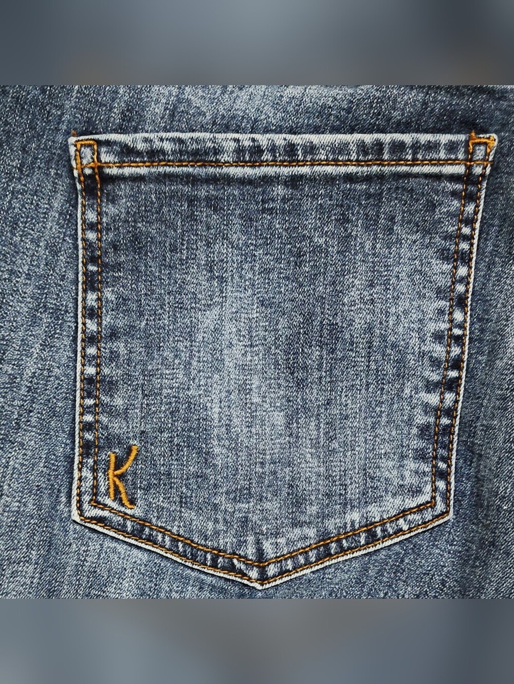 KUT from the Kloth Katy Straight Leg Ankle Jeans Size 14 - Picture 8 of 9